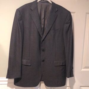 ERMENEGILDO ZEGNA Barney’s, Trofeo Wool 3 Button Sport-coat Blazer, Pure Luxury